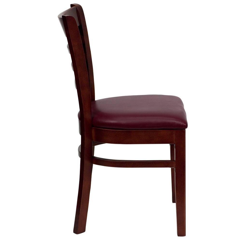Red Barrel Studio® Ladder Back Wooden Restaurant Chair