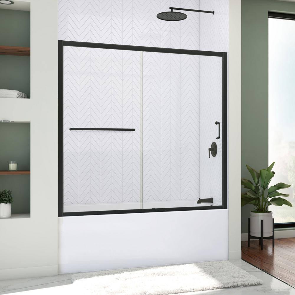 Infinity-Z 28" x 60" Rectangle Sliding Tub Enclosure
