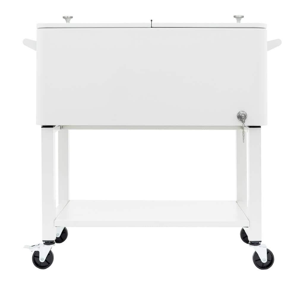 Permasteel 80-Qt Outdoor Patio Cooler with Removable Basin
