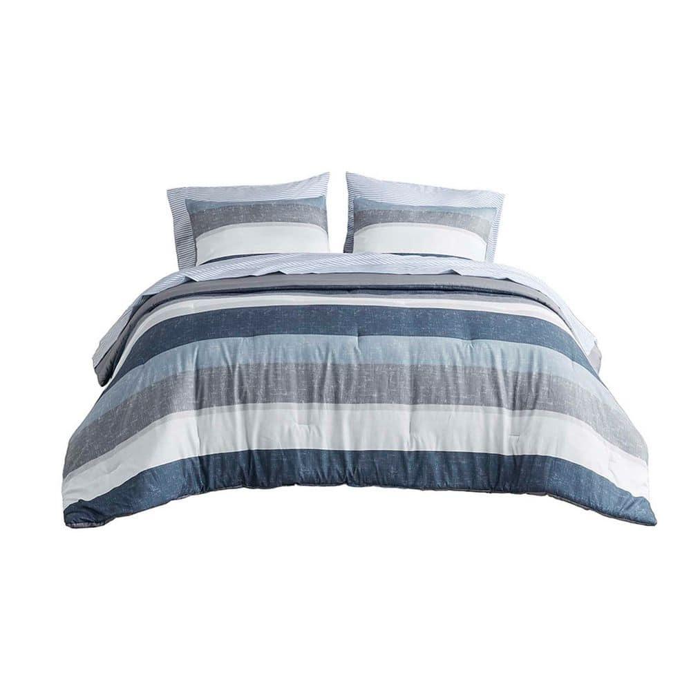 Madison Park Essentials Jaxon Comforter Set with Bed Sheets