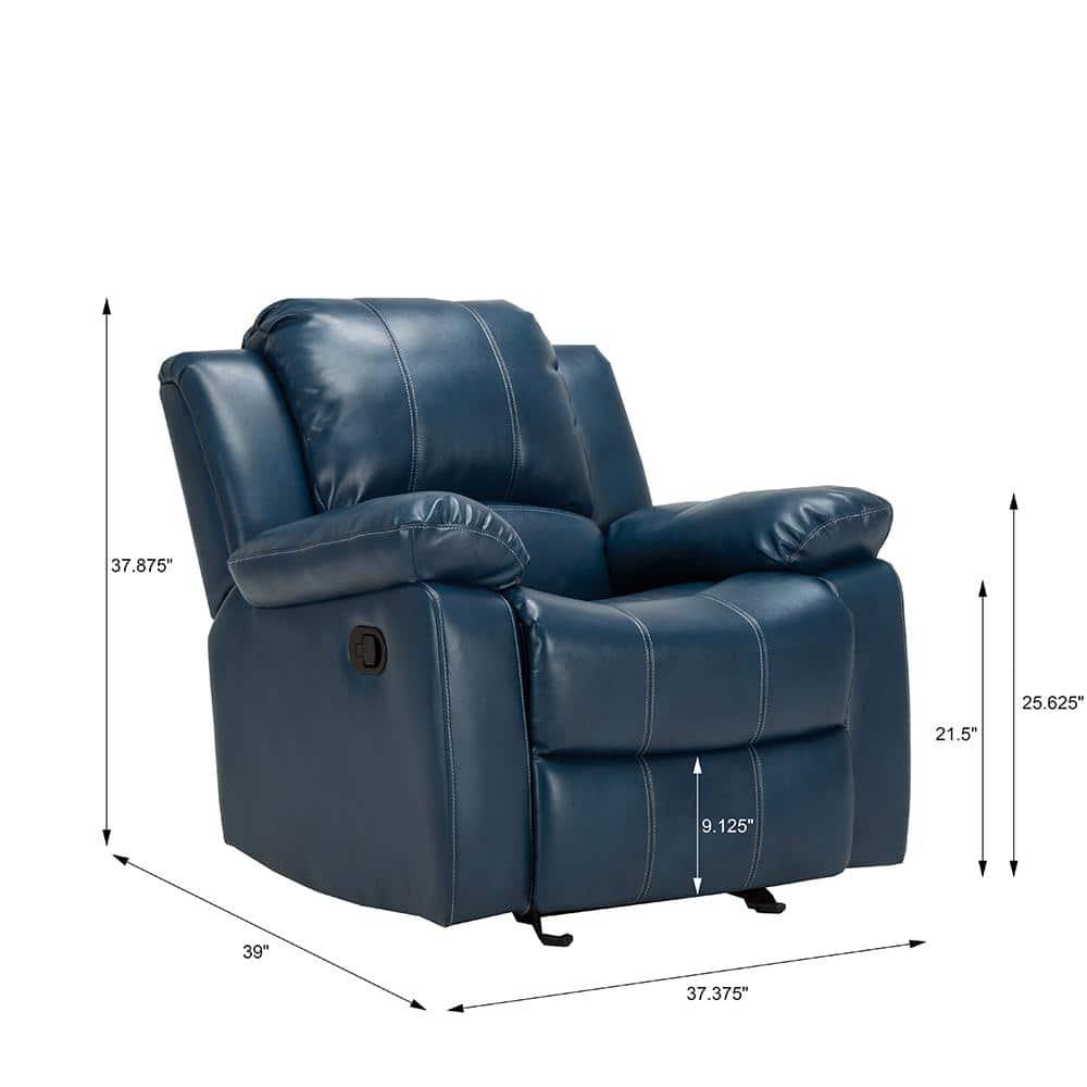 GZMWON Charlotte Leather Gel Recliner