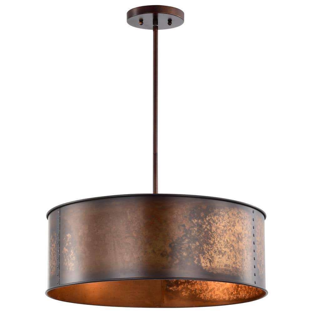 Nuvo 60-5894 - Kettle Pendant; Antiqued Copper Finish