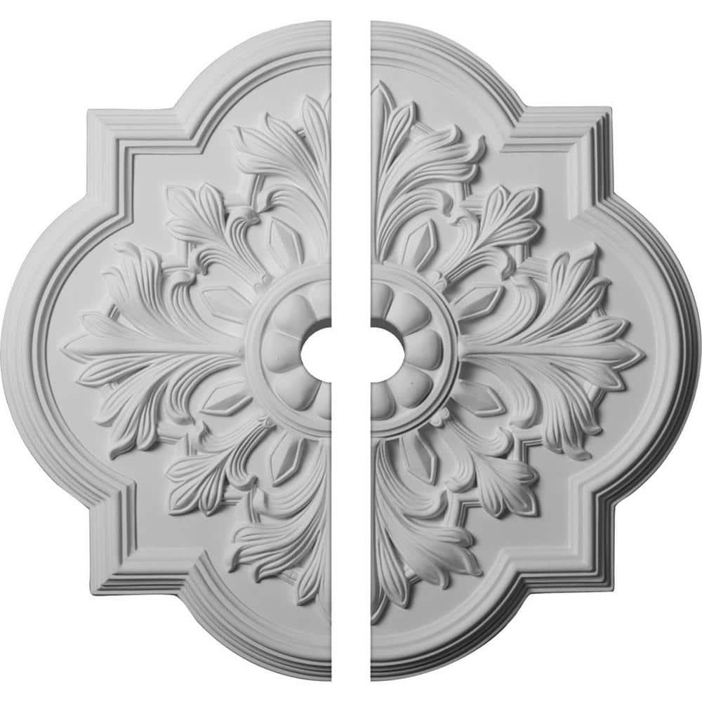 20-Inch White Urethane Decorative Ceiling Medallion