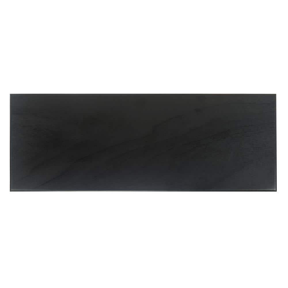 Haines 2 Drawer Console Table - Black - Safavieh