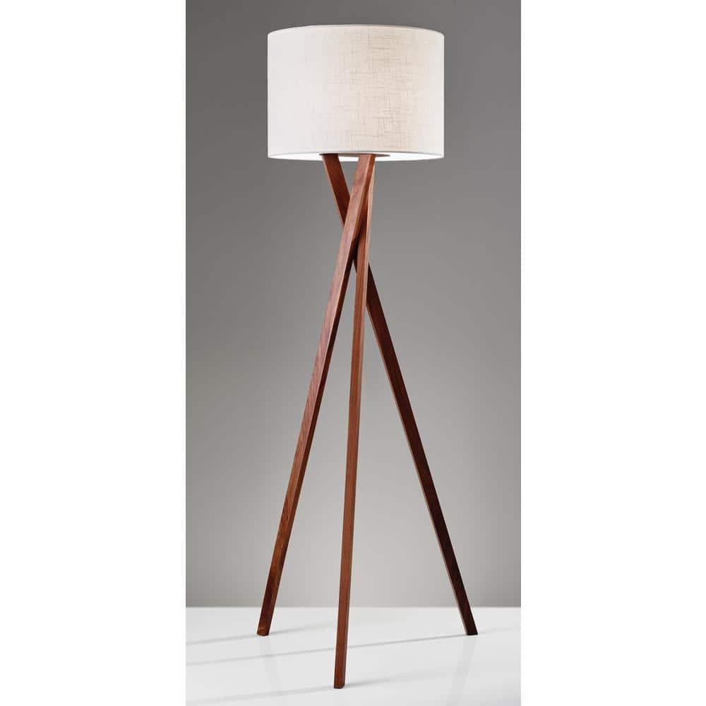 Harcourt 63'' Solid Wood Floor Lamp