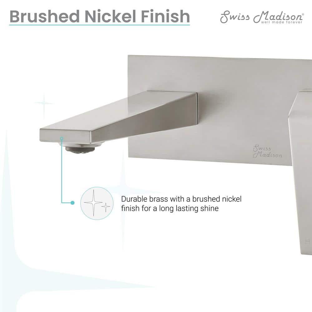 Voltaire Single-Handle, Wall-Mount, Bathroom Faucet