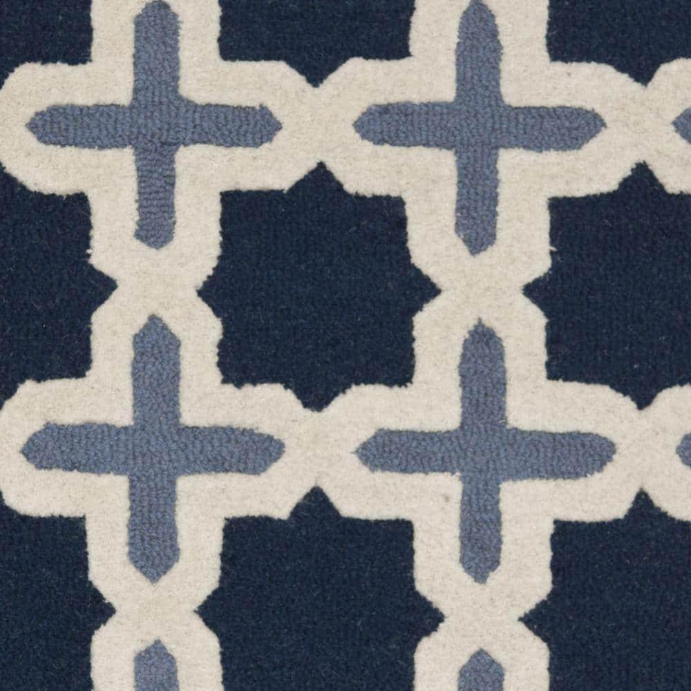 Cambridge CAM127 Hand Tufted Area Rug  - Safavieh