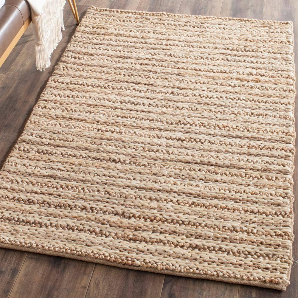 Natural Fiber NF653 Hand Woven Indoor Accent Rug - Natural - 3'x5' - Safavieh.