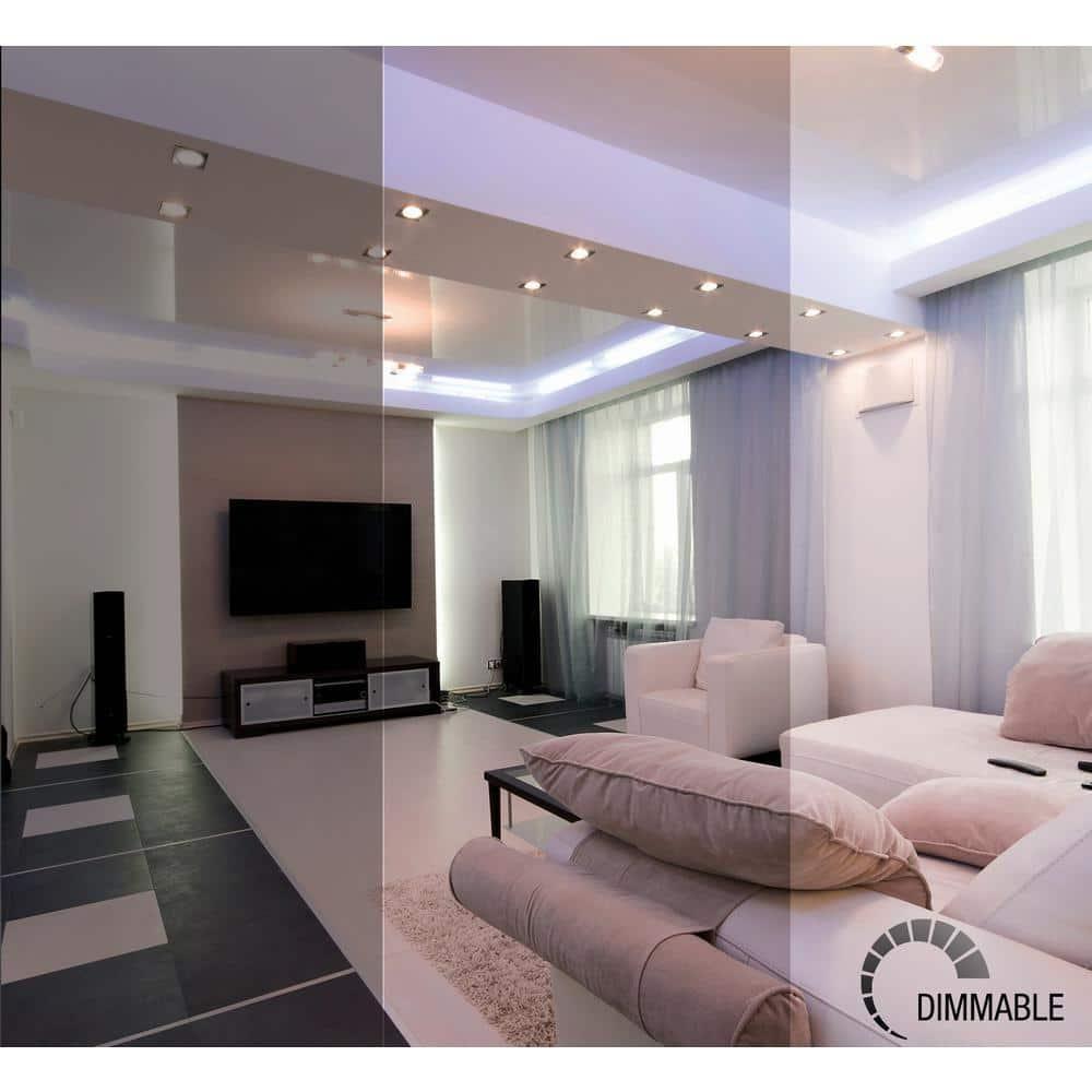 Feit Enhance A15 E12 (Candelabro) Bombilla LED de Filamento Luz Diurna Equivalente a 60 Vatios, Paquete de 2