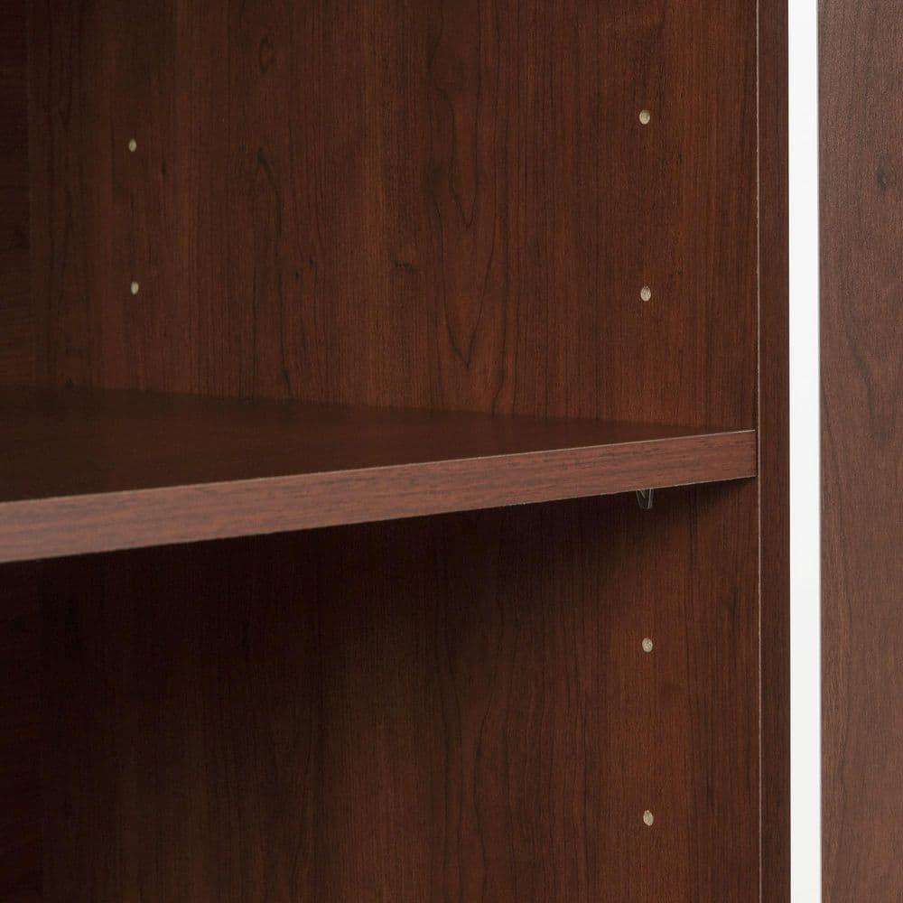 2 Door Morgan Storage Cabinet Royal Cherry - South Shore: Laminated Particleboard, Adjustable Shelves