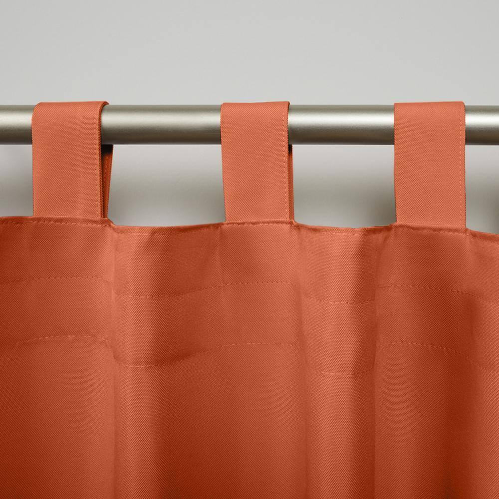 Amalgamated Textiles Polyester Semi Sheer Curtain Pair (Set of 2)