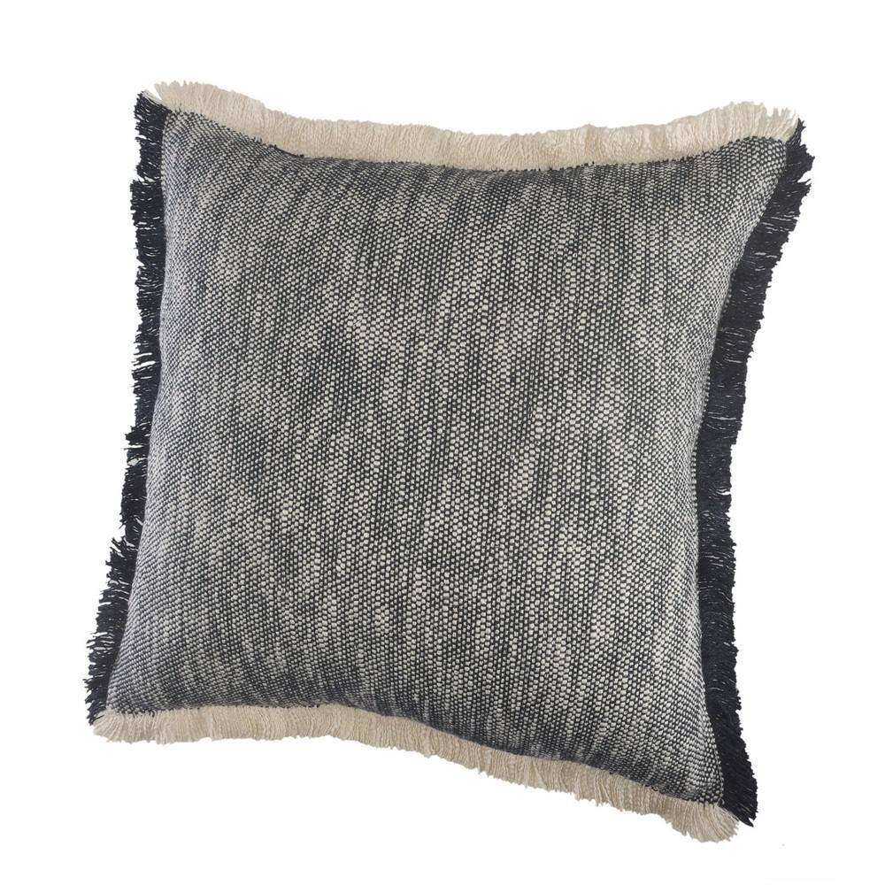 Rajani Home Jessei Fringed Cotton Throw Pillow