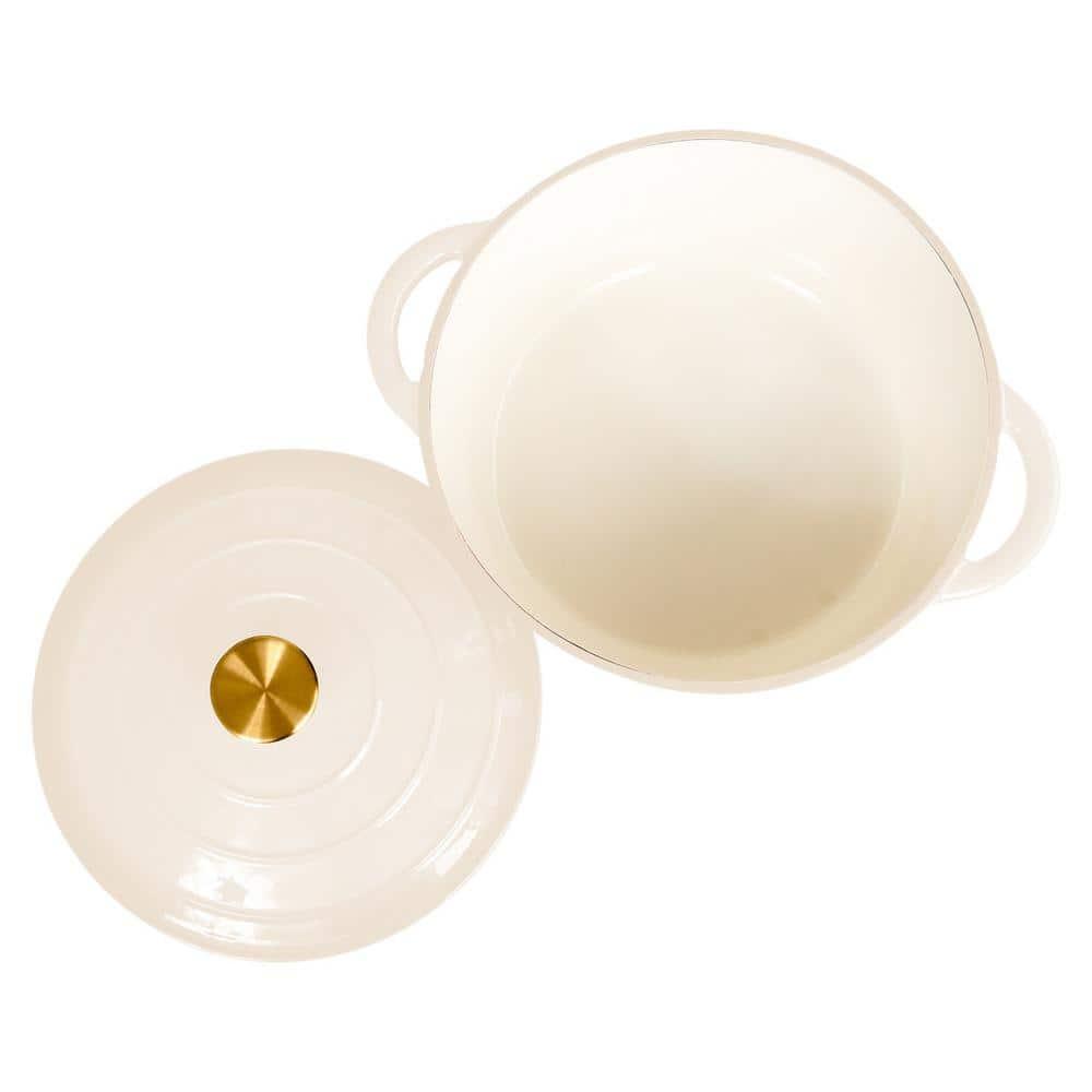 Lexi Home Lexi Home Enameled Cast Iron Round Dutch Oven