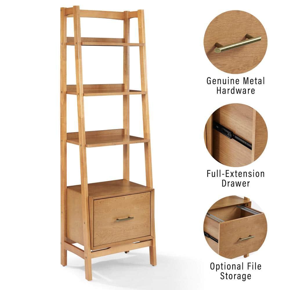Stiles Narrow Etagere Bookcase