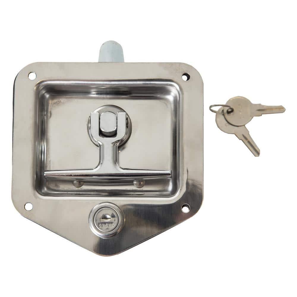 Buyers Products L8815 T-Handle Latch (Latch,T-Handle,Sst,Sgl Pt W/Gskt & Ch545)