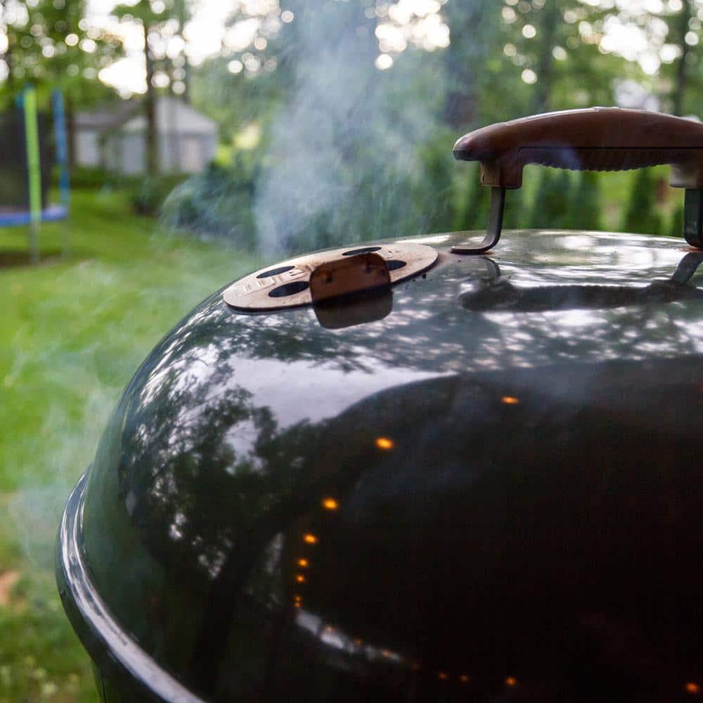 Weber Original Kettle Premium 22-Inch Charcoal Grill - Black - 14401001