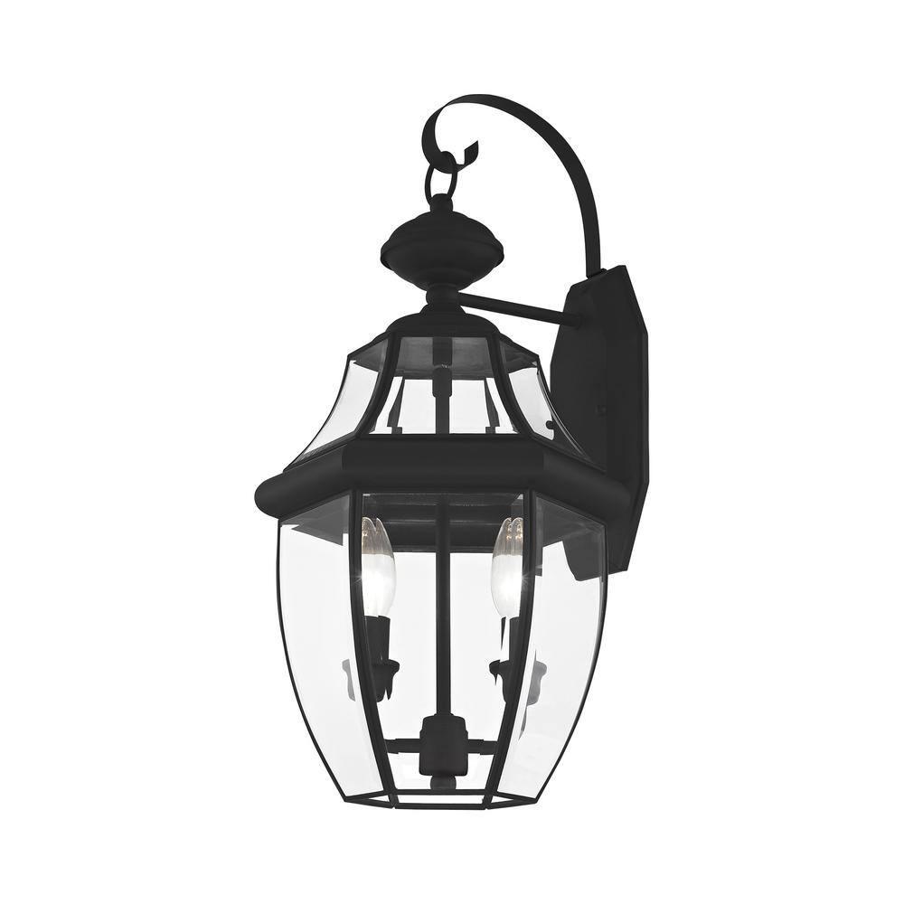 Livex Lighting Monterey 2 - Light Wall Light in  Black