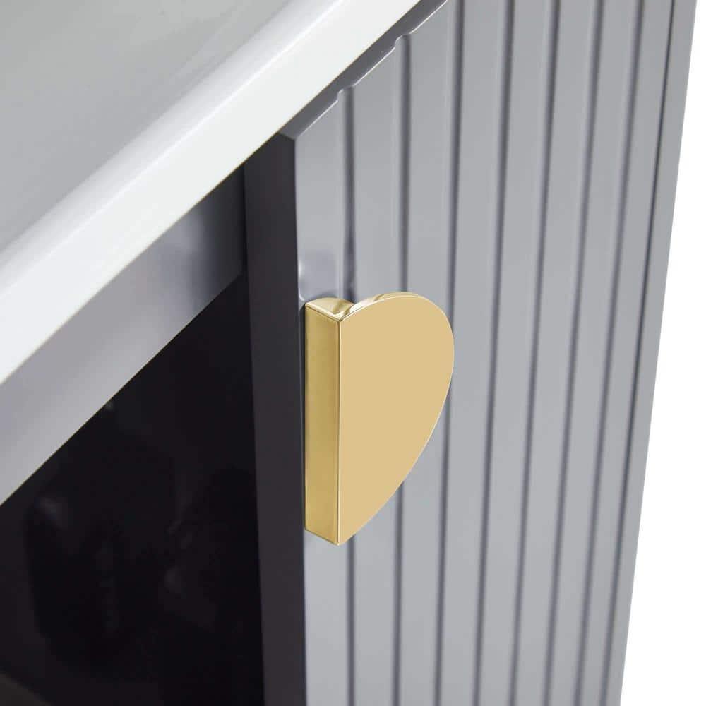 Saimah 48'' Single Bathroom Vanity with Ceramic Top