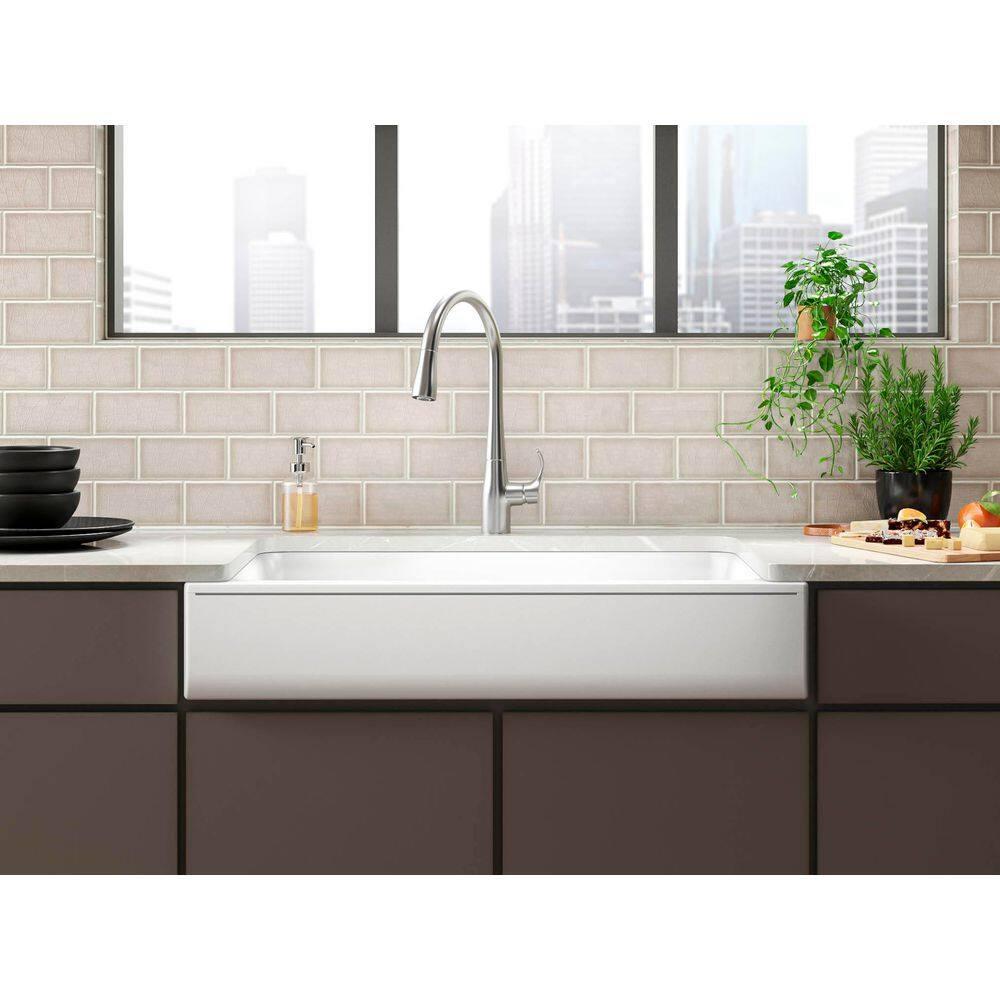 Cairn Undermount Single-Bowl Farmhouse Kitchen Sink