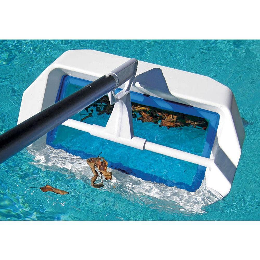 Poolmaster Swivel Skim Elite - Bi-Directional Floating Swimming Pool and Spa Skimmer/Rake with Mesh Net