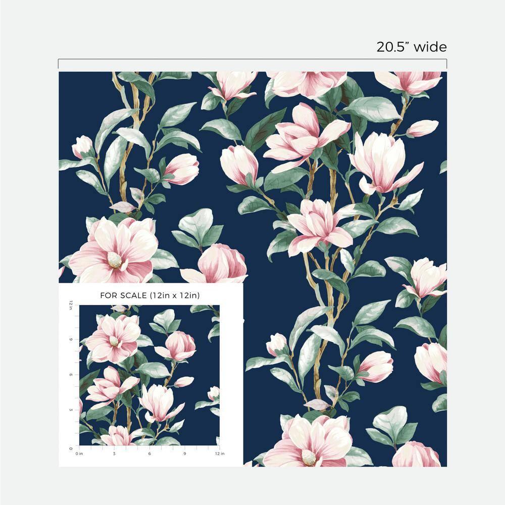 Peel & Stick Floral Roll