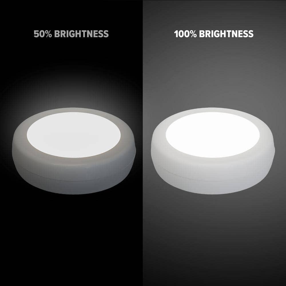 Westek White Battery Powered LED Puck Light 3 pk (BL-PCCT-W3)