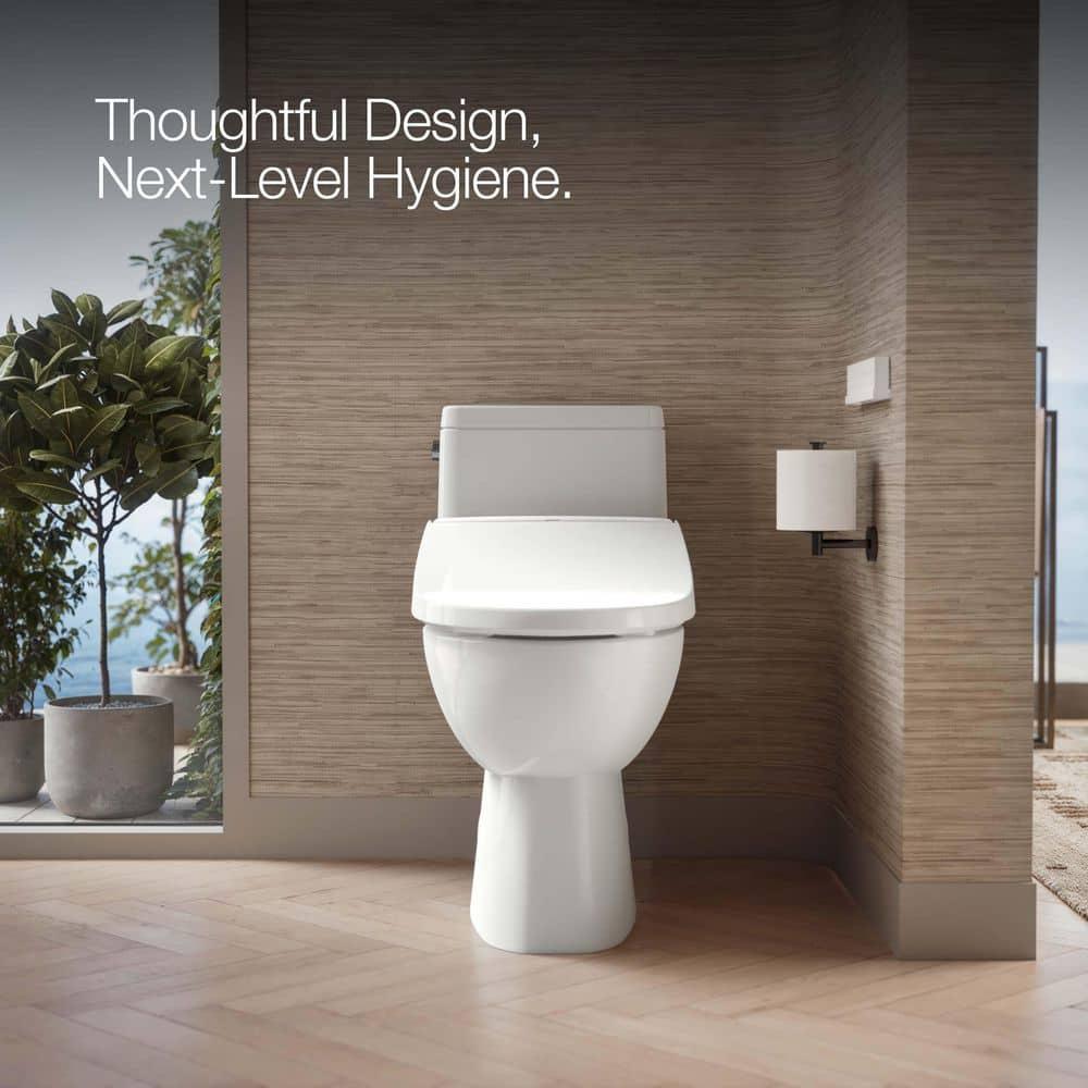 PureWash® E880 Elongated Bidet Toilet Seat with Remote Control
