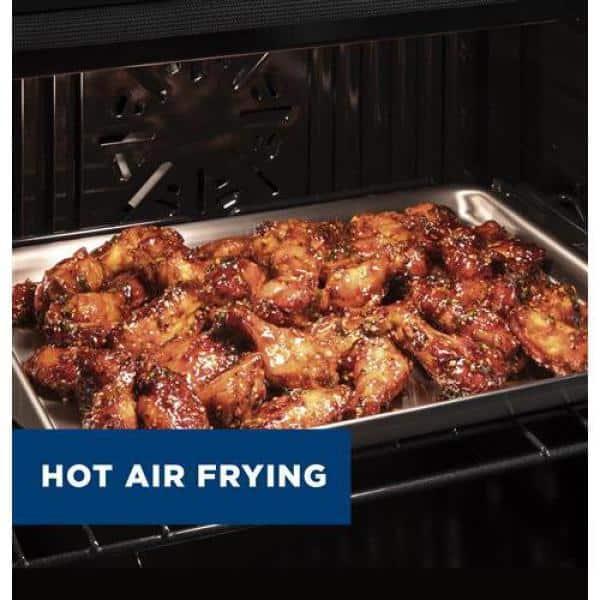 GE Profile™ GE Profile Smart Appliances 29.75" Self-Cleaning Convection Electric Double Wall Oven PTD7000SNSS