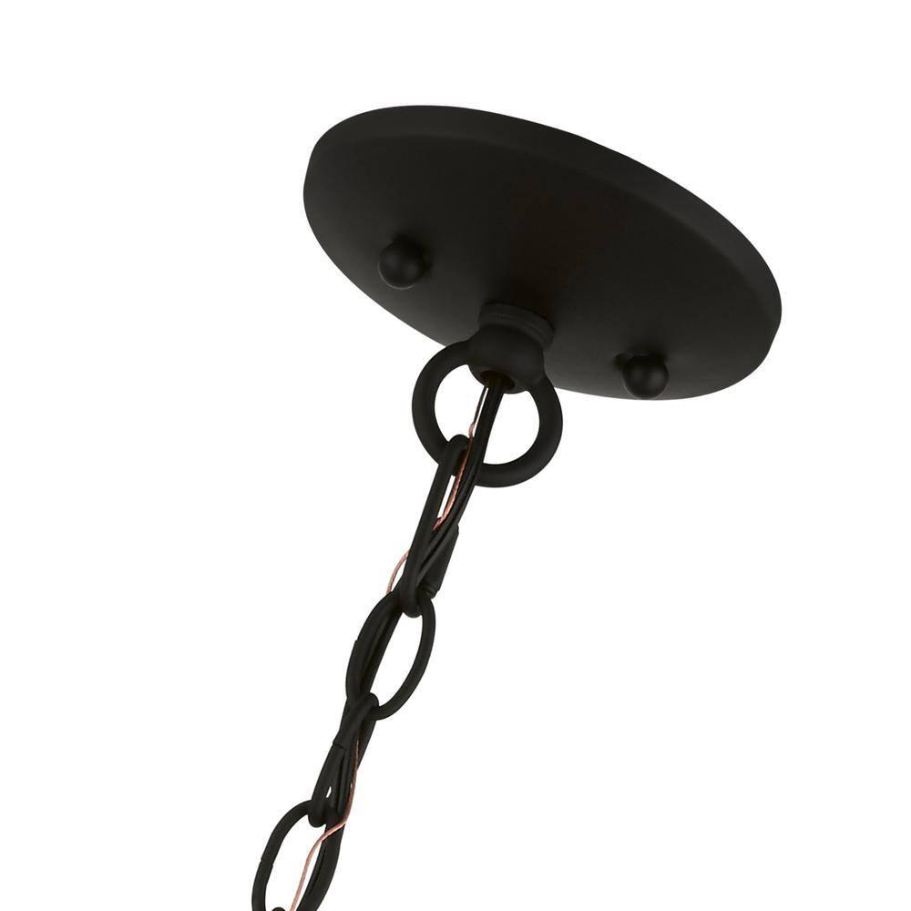 Livex Lighting Brookdale 5 - Light Pendant in  Black