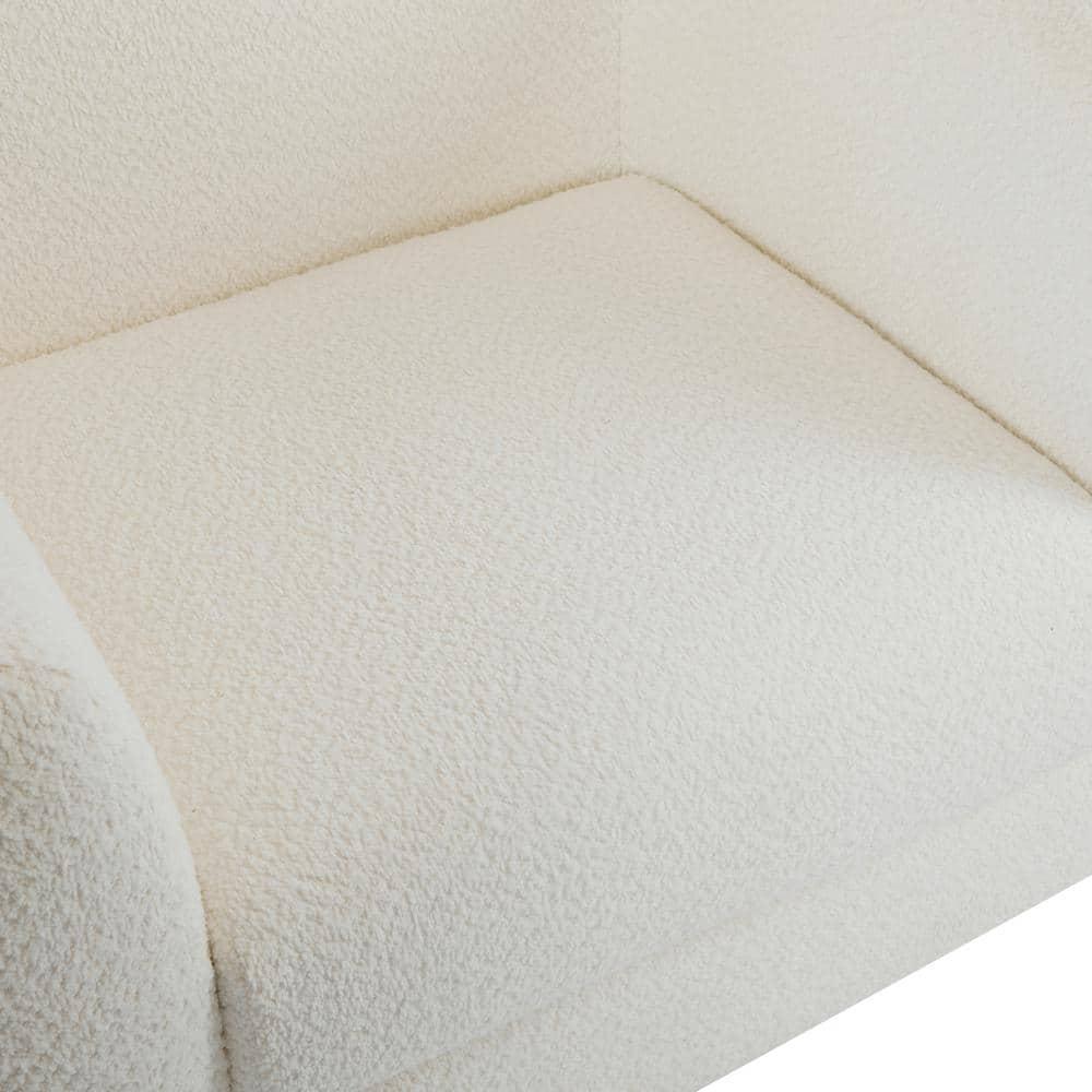 Christopher Knight Home Emilia Contemporary Boucle Upholstered Club Chair, Beige