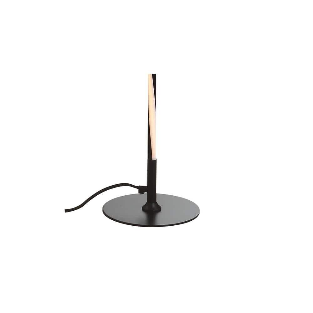 JONATHAN Y JYL7006C Pilar 63.75" LED Integrated Floor Lamp, Modern, Contemporary for living room, dinning room, bedroom, office, Black
