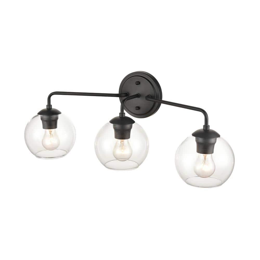 Millennium Lighting 3 - Light Vanity in  Matte Black