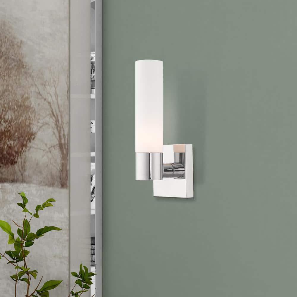 Livex Lighting Aero 1 - Light Sconce in  Polished Chrome