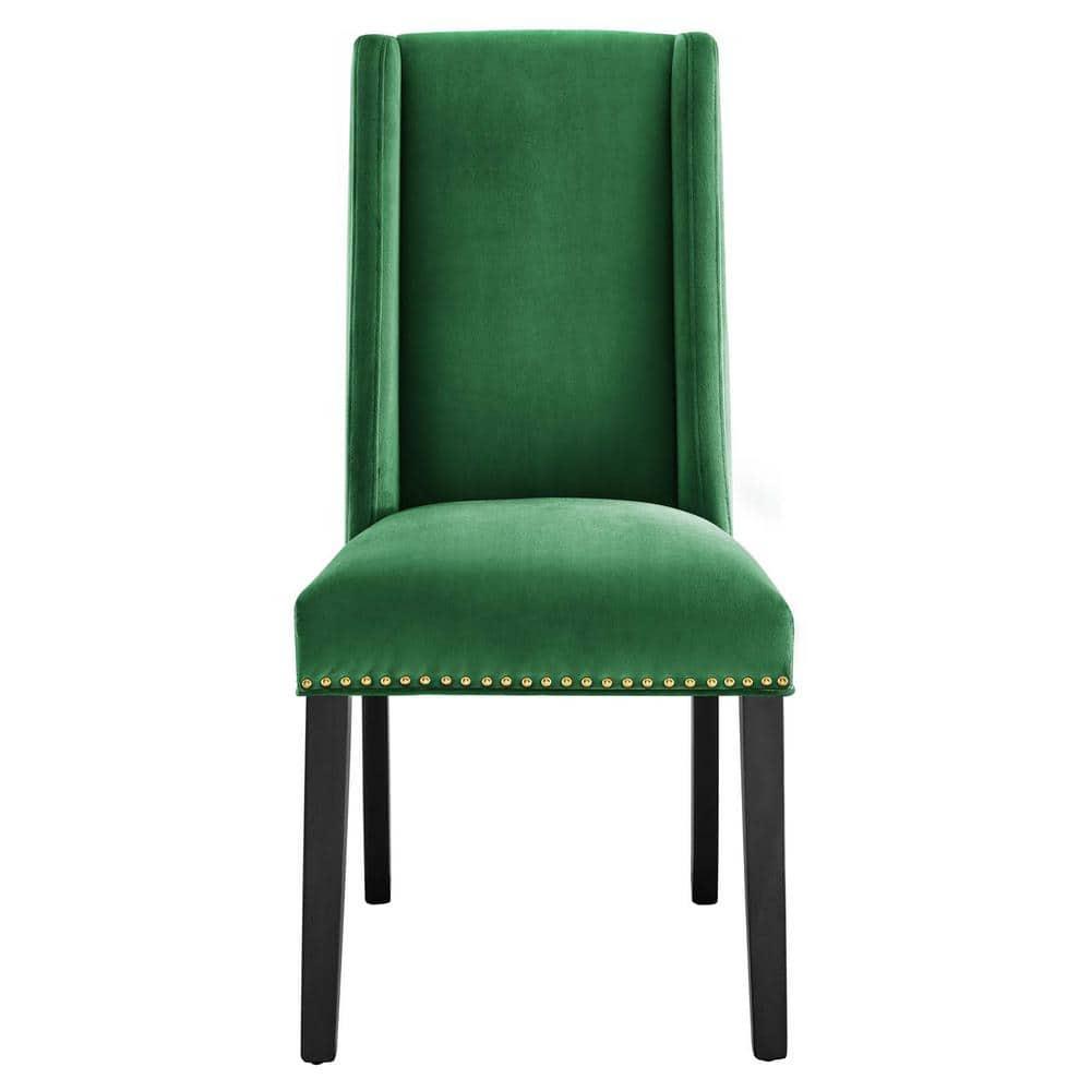Modway Modway Baron Performance Velvet Dining Chairs - Set of 2