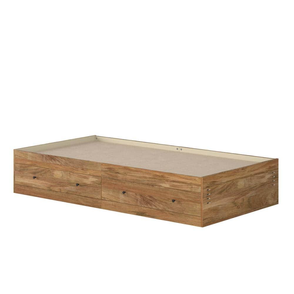 Crafters and Weavers Twin 2 Drawer Platform Bed by Sauder