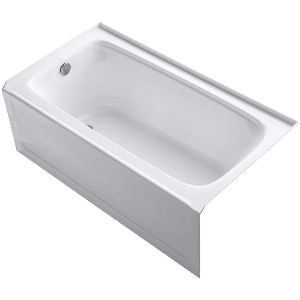 Bancroft® 60" x 32" Alcove Soaking Acrylic Bathtub