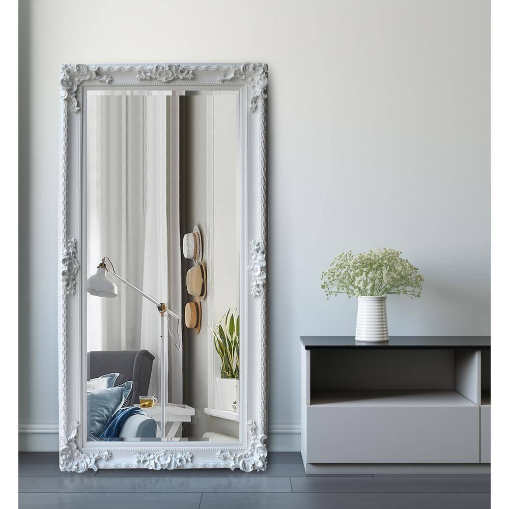A&E Bath and Shower Metal Flat Floor Mirror