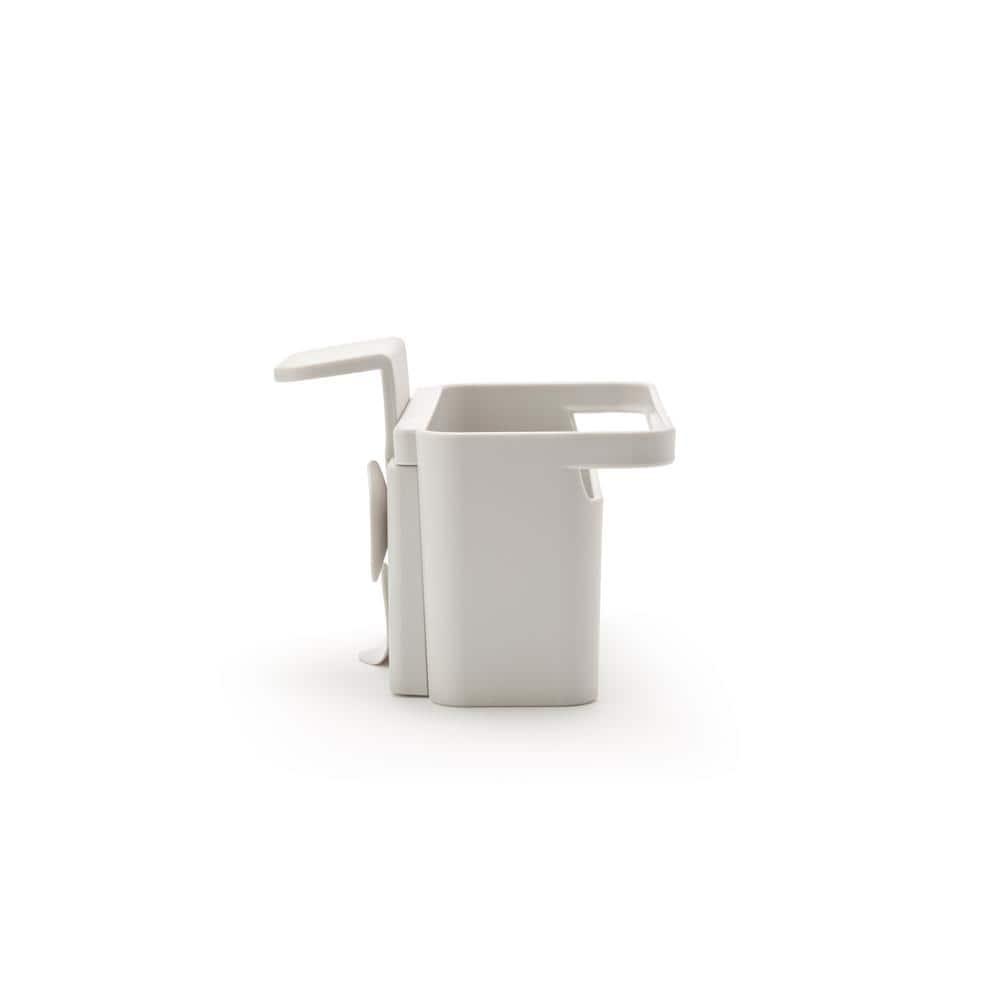 Sinkside In-Sink (Light Gray) Plastic Organizer (with Suction Cups)