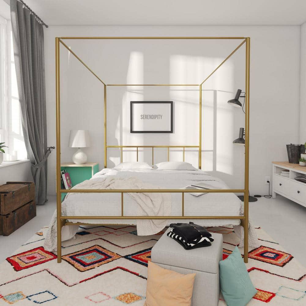 Marion Metal Canopy Bed