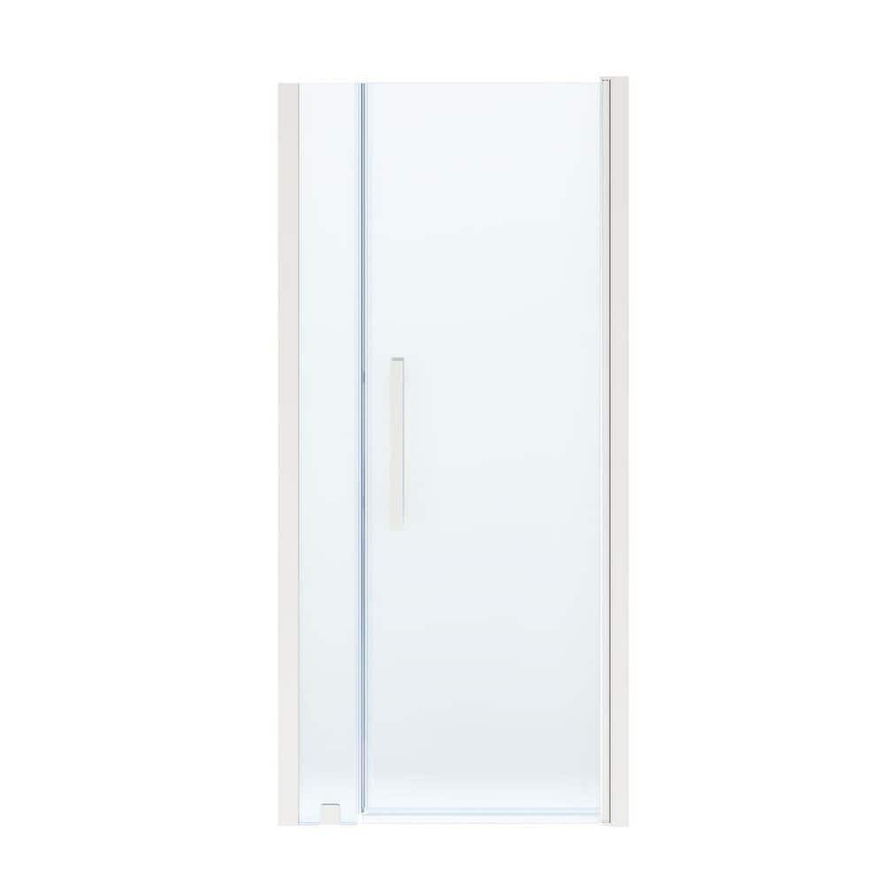 OVE Decors Pasadena 33 3/4 To 35 3/4 In. W X 72 In. H Alcove Frameless Pivot Shower Door , 2025