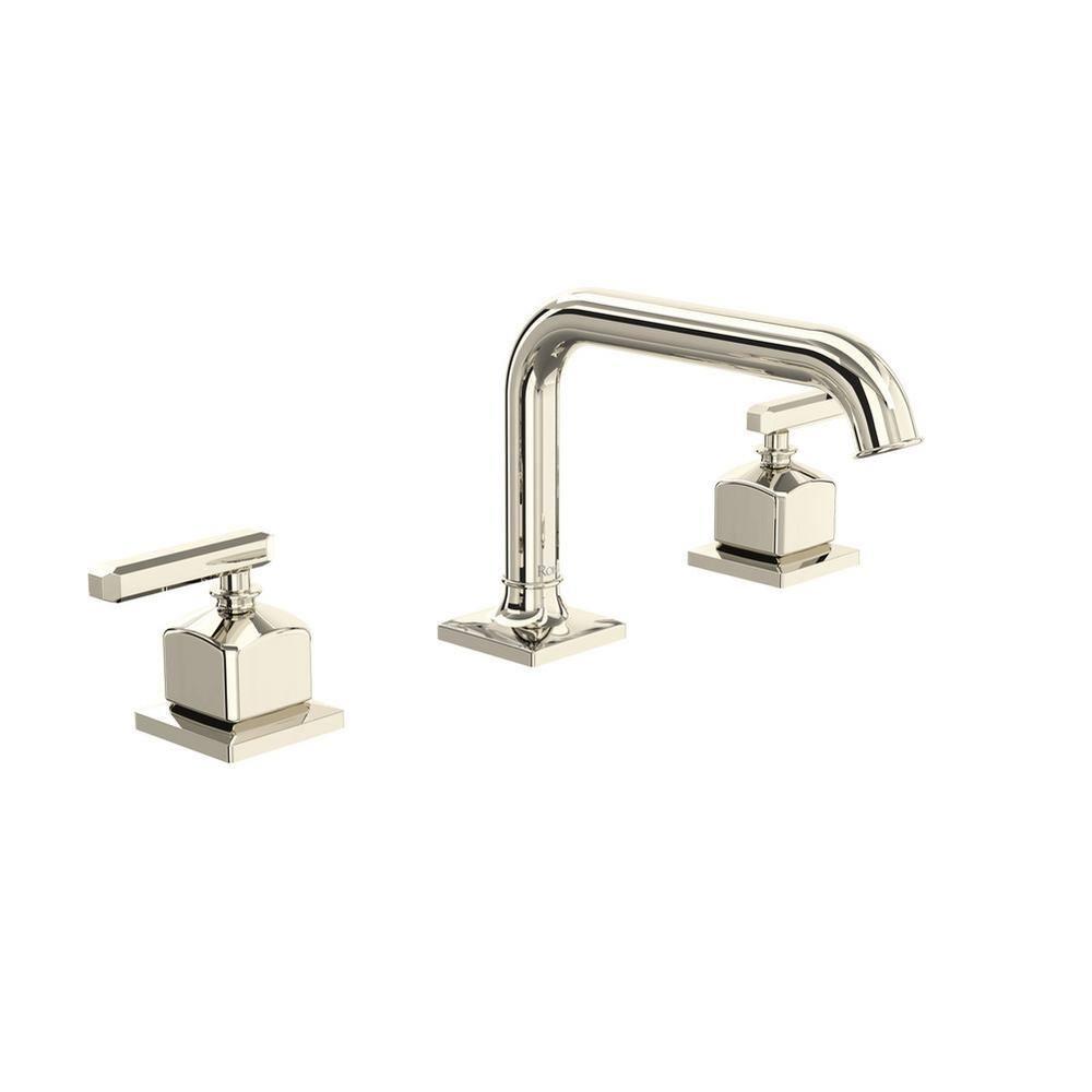 Apothecary Widespread Lavatory Faucet With U-Spout