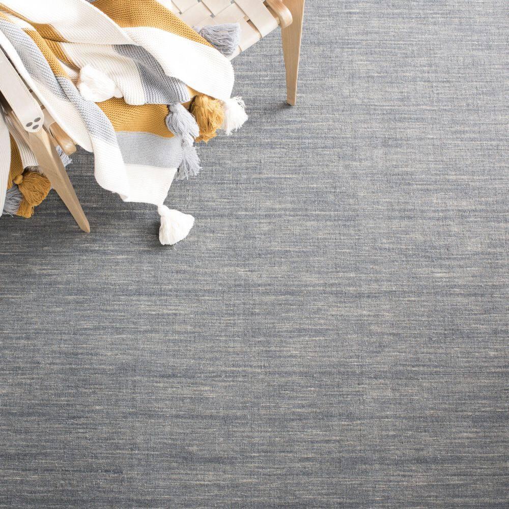 Kilim KLM850 Hand Loomed Area Rug - Grey/Silver - 8'x10' - Safavieh