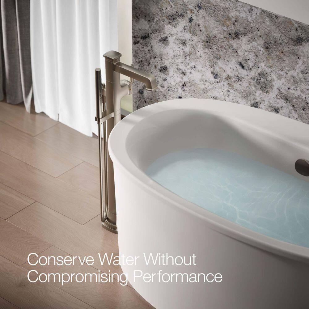 Riff Floor-Mount Bath Filler Trim