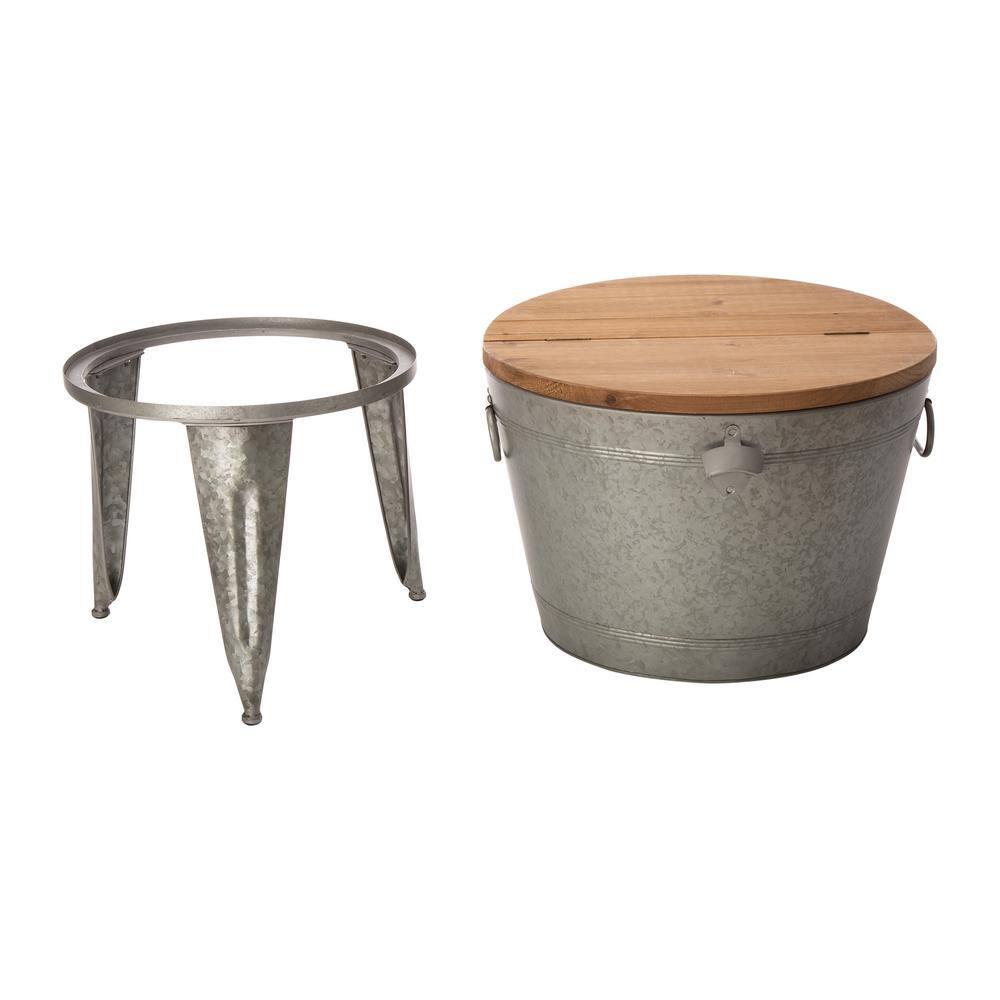 Laurel Foundry Modern Farmhouse® Maisy Metal Beverage Tub