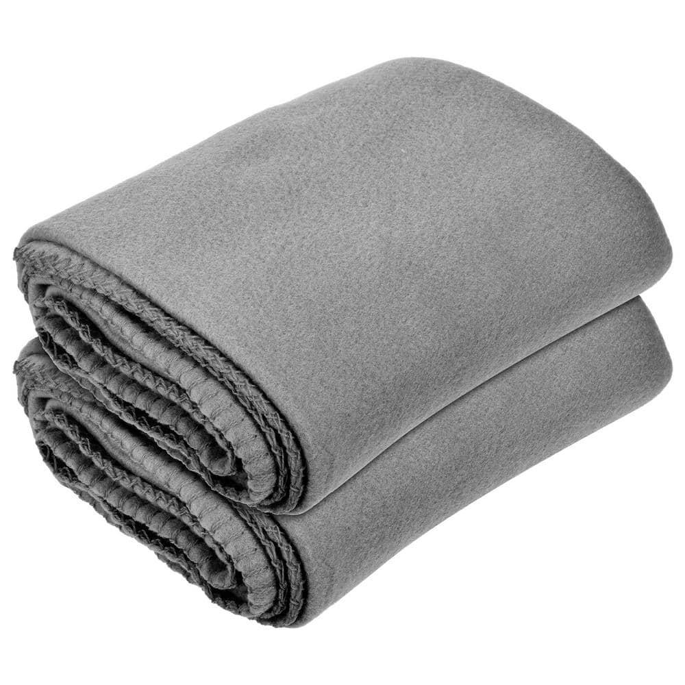 Imperial Home Cozy Comfort 50 x 60 Inch Cozy Fleece Throw Blanket (Set of 12)