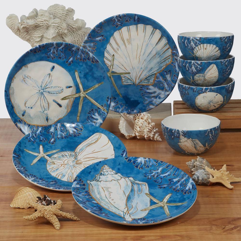 Certified International Playa Shells Set Of 4 Soup Bowl