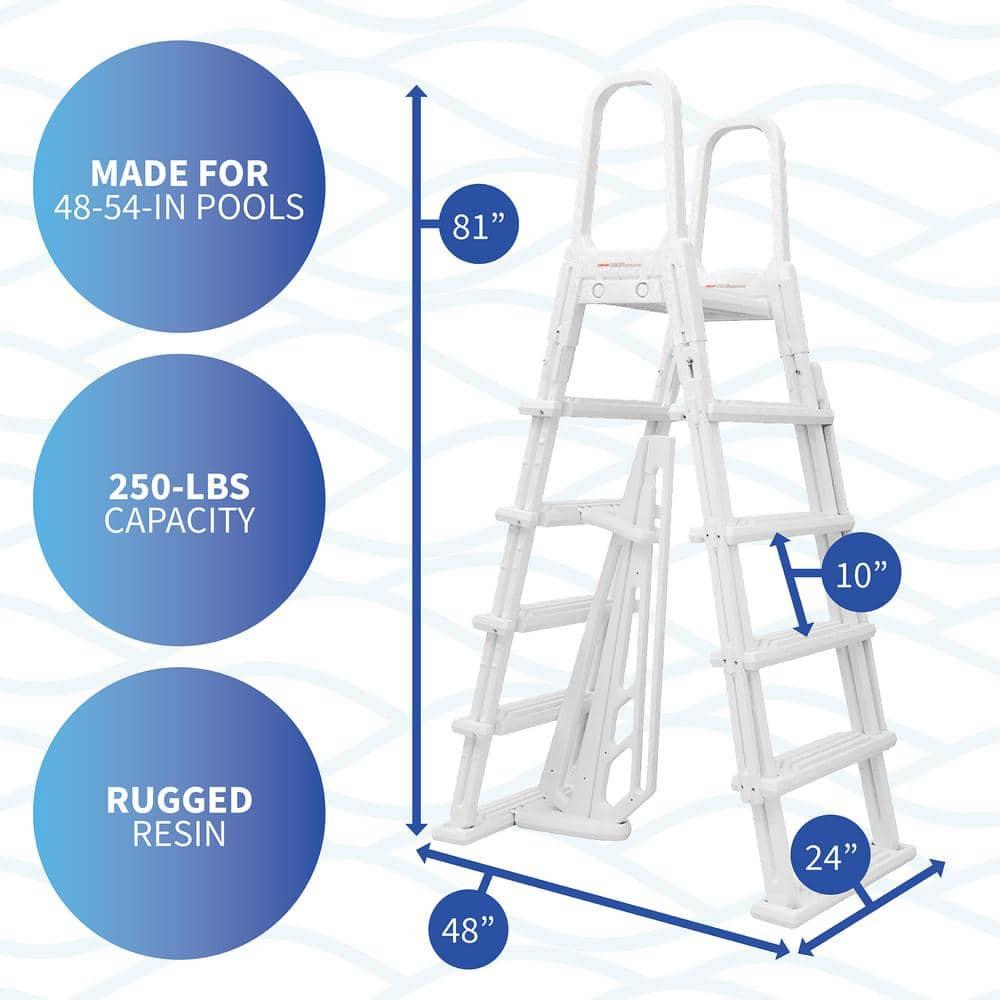Blue Wave A-Frame Flip Up Ladder