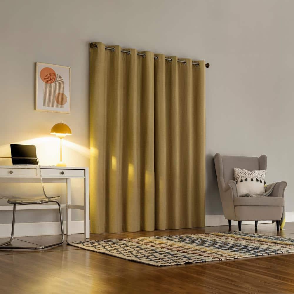 Sun Zero Cameron Thermal Insulated 100% Blackout Grommet Curtain Panel