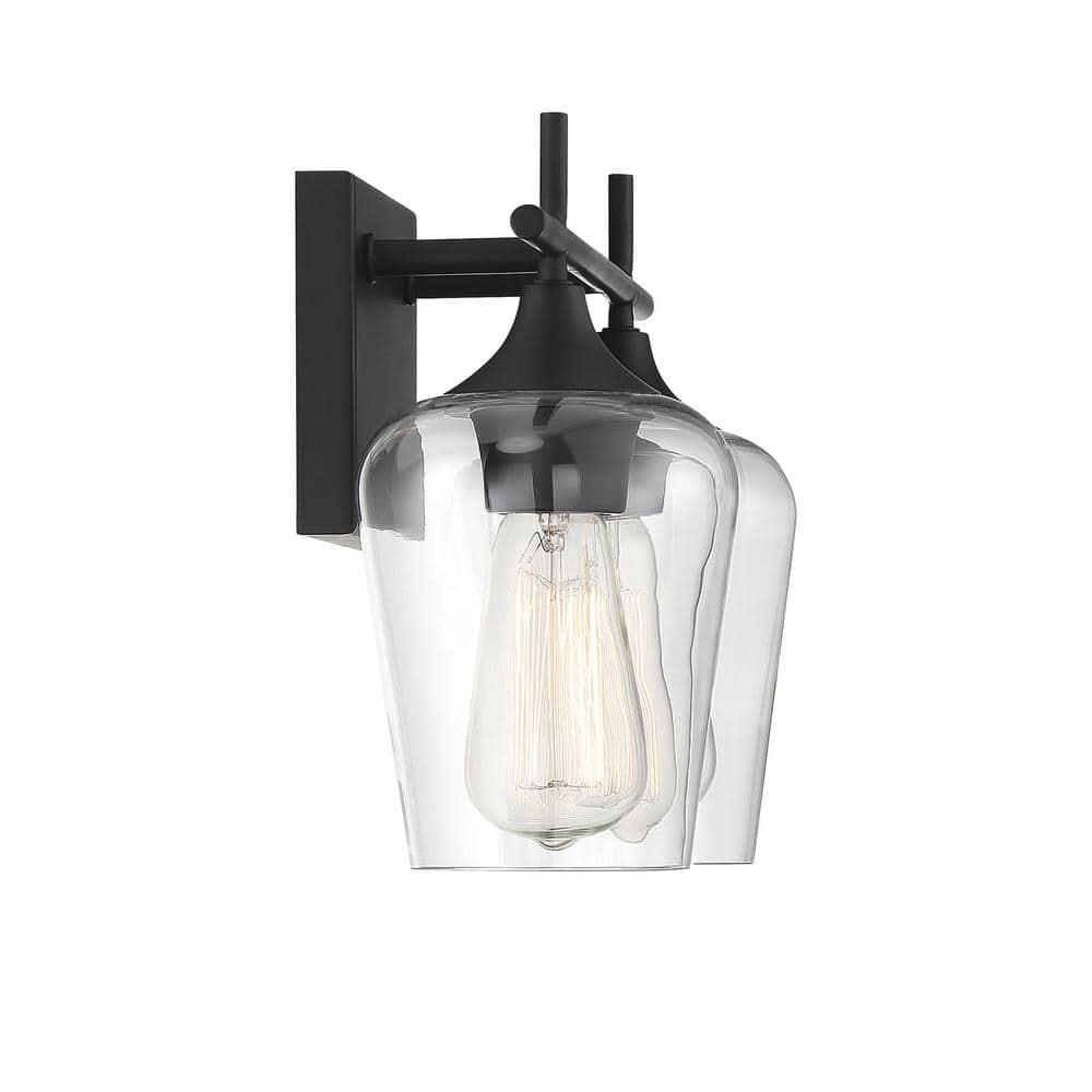 Savoy House Octave 2 - Light Vanity in Black