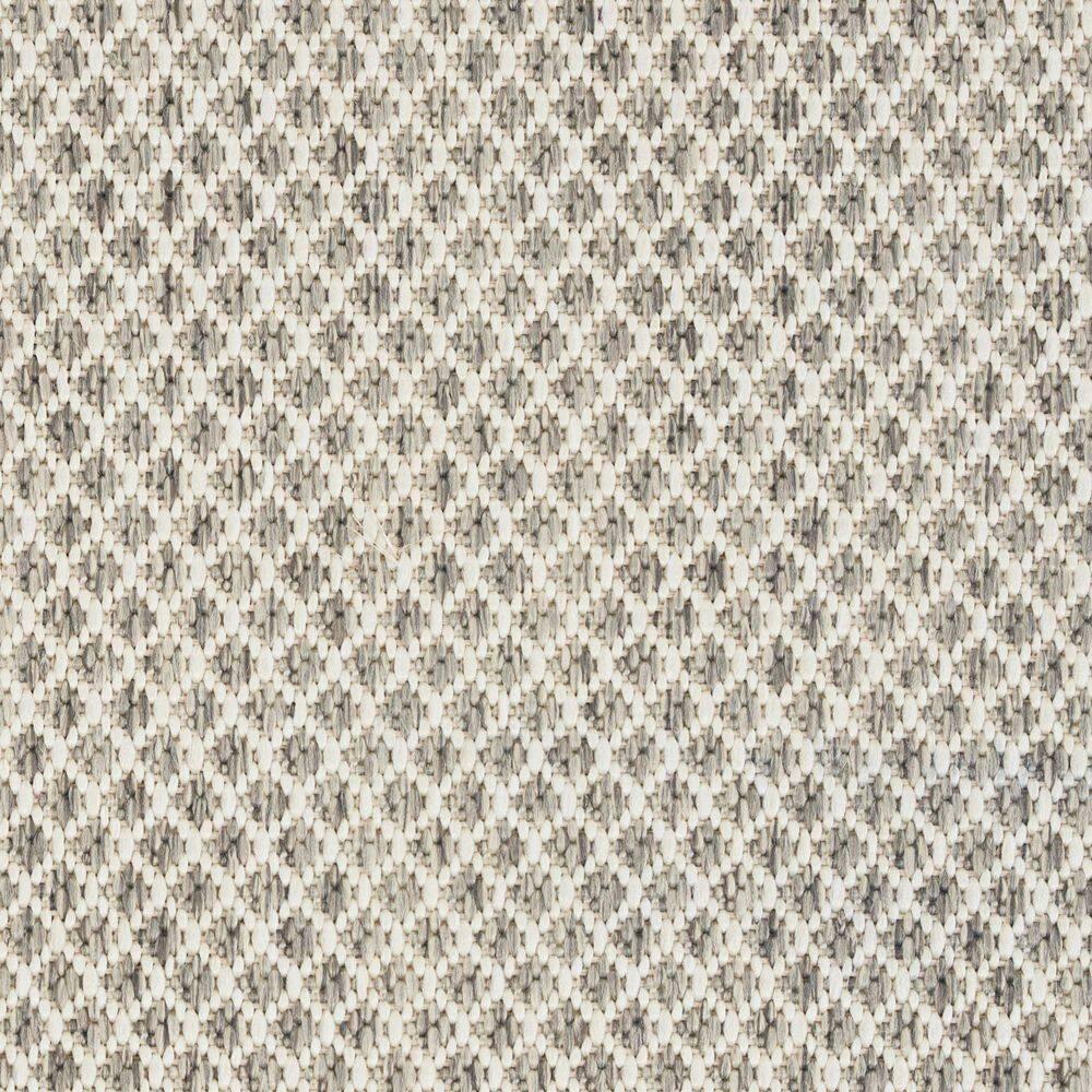 Nourison Courtyard COU01 Indoor/outdoor Area Rug - Ivory Silver 3' x 5'